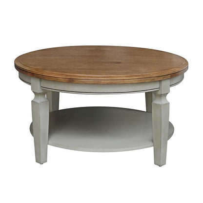 Vista Coffee Table, Hickory/Stone Finish, Hickory/Stone