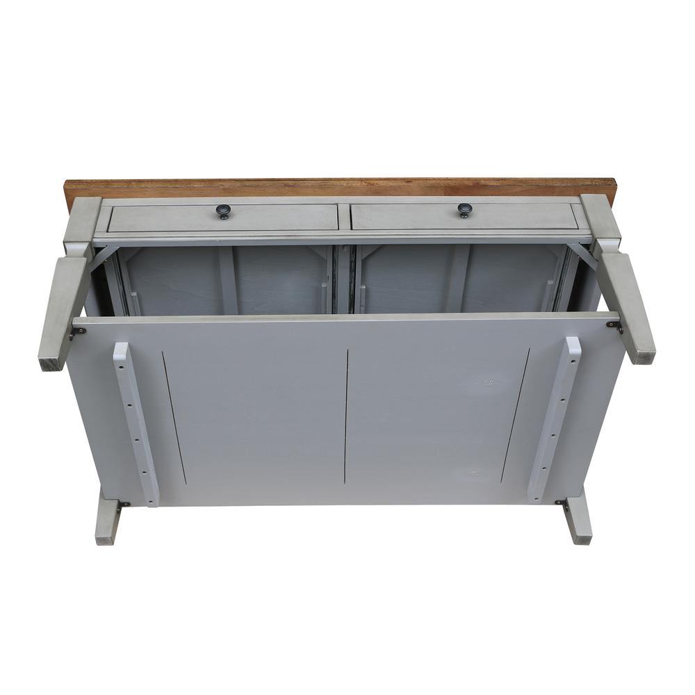Vista Coffee Table, Hickory/Stone Finish, Hickory/Stone
