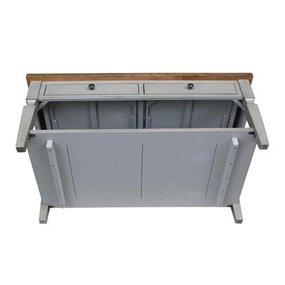 Vista Coffee Table, Hickory/Stone Finish, Hickory/Stone