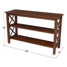 Hampton Console  Table, Espresso