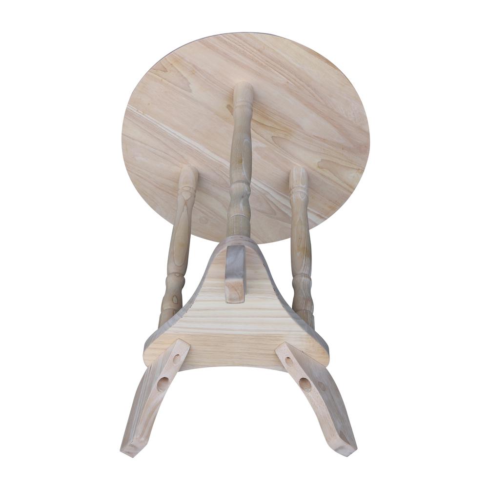 Round Plant Table , Unfinished
