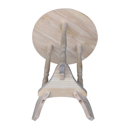 Round Plant Table , Unfinished