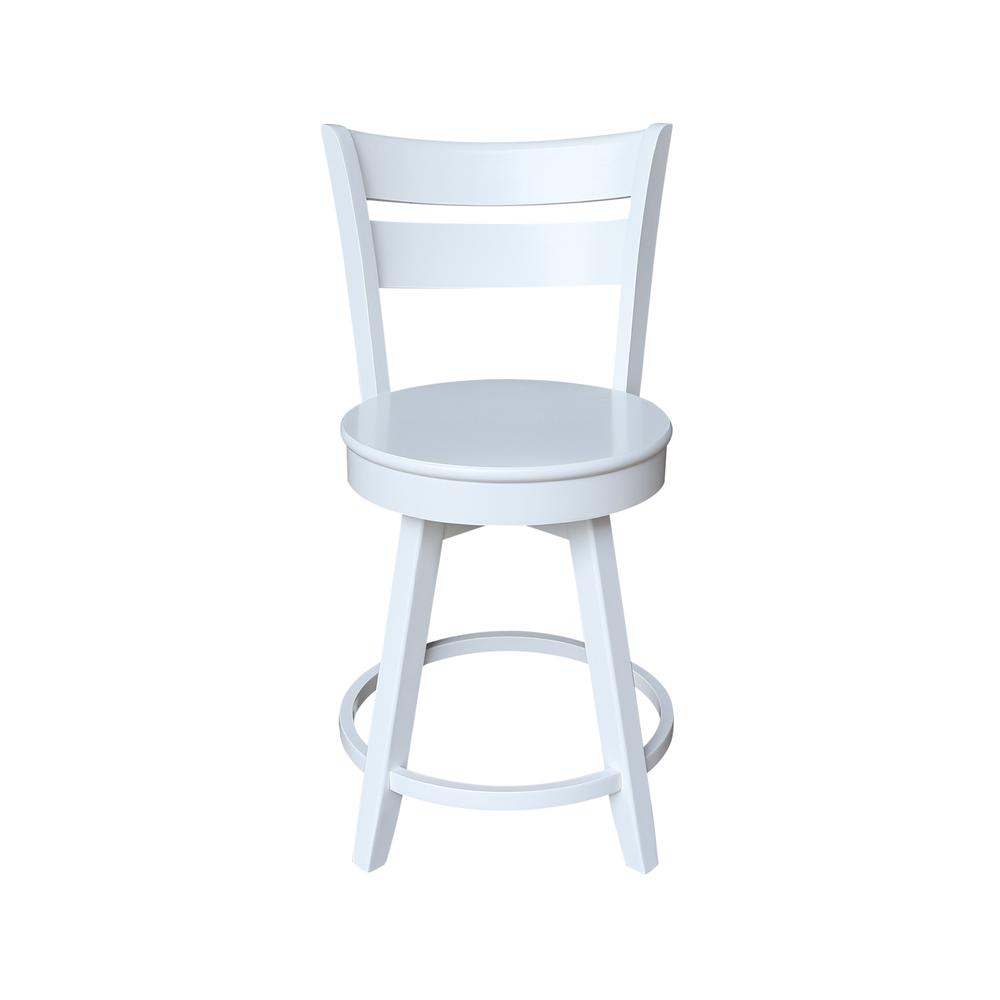 Sara Counter Height Stool with Swivel Seat