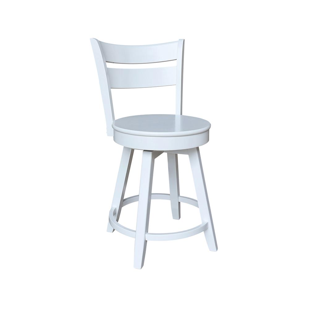 Sara Counter Height Stool with Swivel Seat