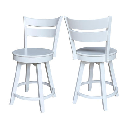 Sara Counter Height Stool with Swivel Seat