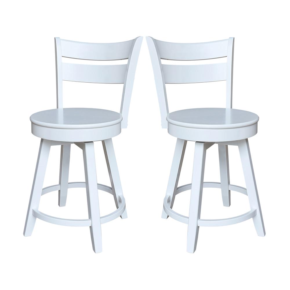 Sara Counter Height Stool with Swivel Seat