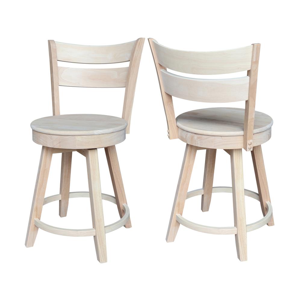 Sara Counter Height Stool with Swivel Seat