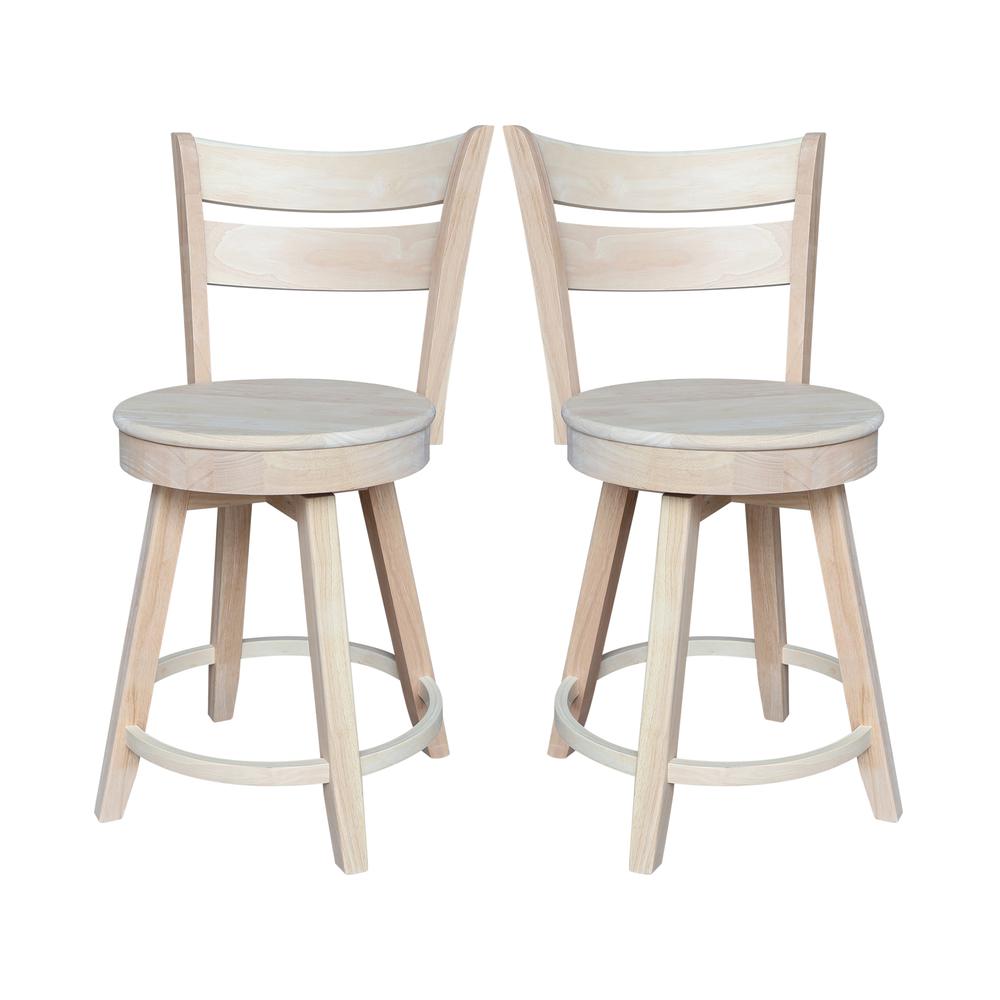Sara Counter Height Stool with Swivel Seat