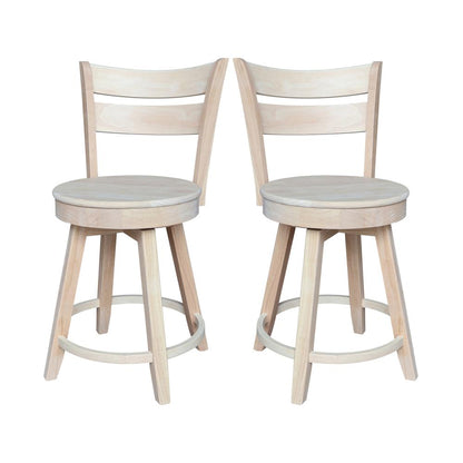 Sara Counter Height Stool with Swivel Seat