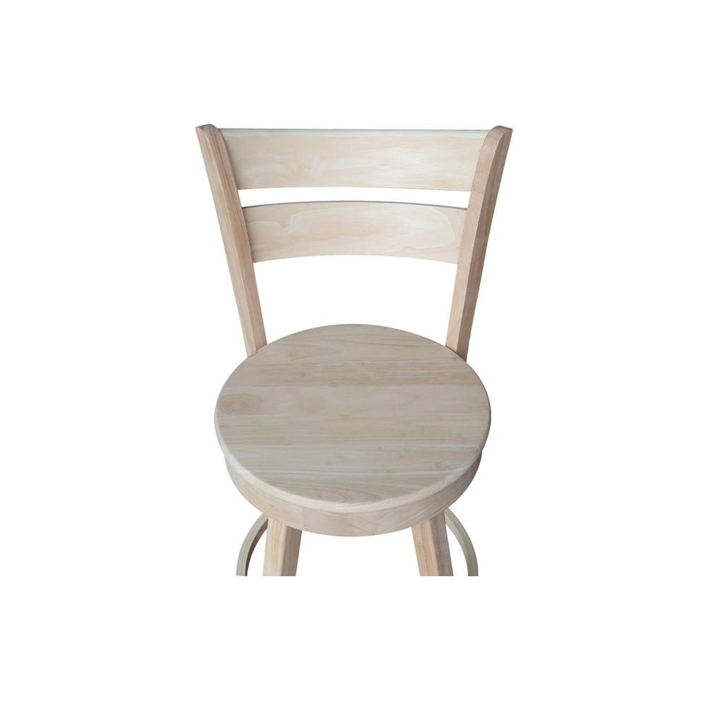 Sara Counter Height Stool with Swivel Seat