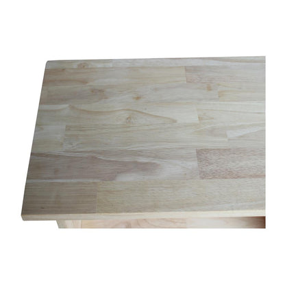 Wall Shelf Unit with Storage, Unfinished