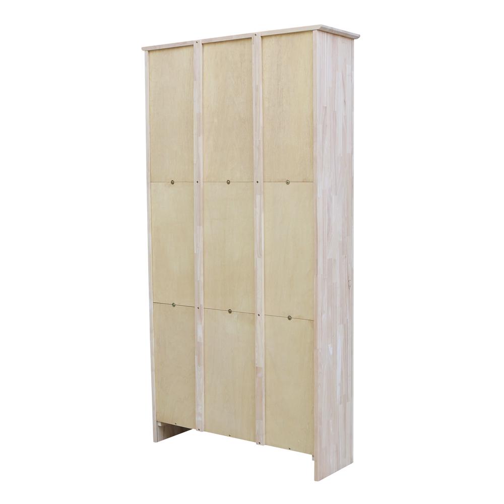 Shaker Bookcase - 72 in H, Unfinished