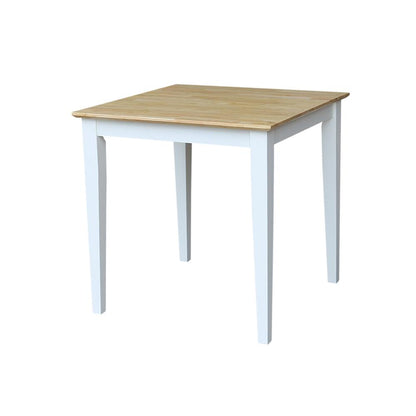 Solid Wood Top Table