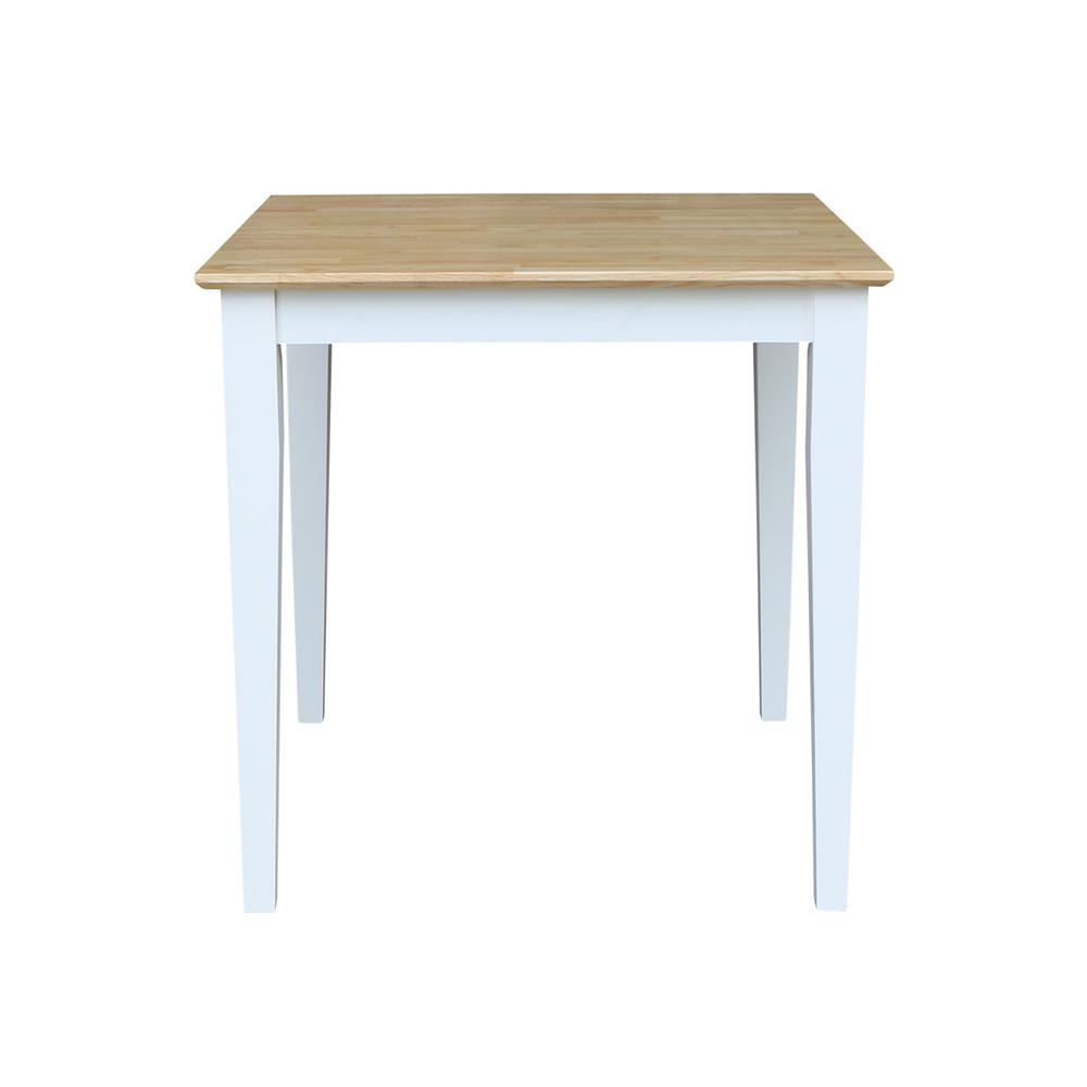 Solid Wood Top Table