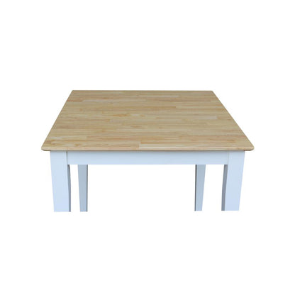 Solid Wood Top Table