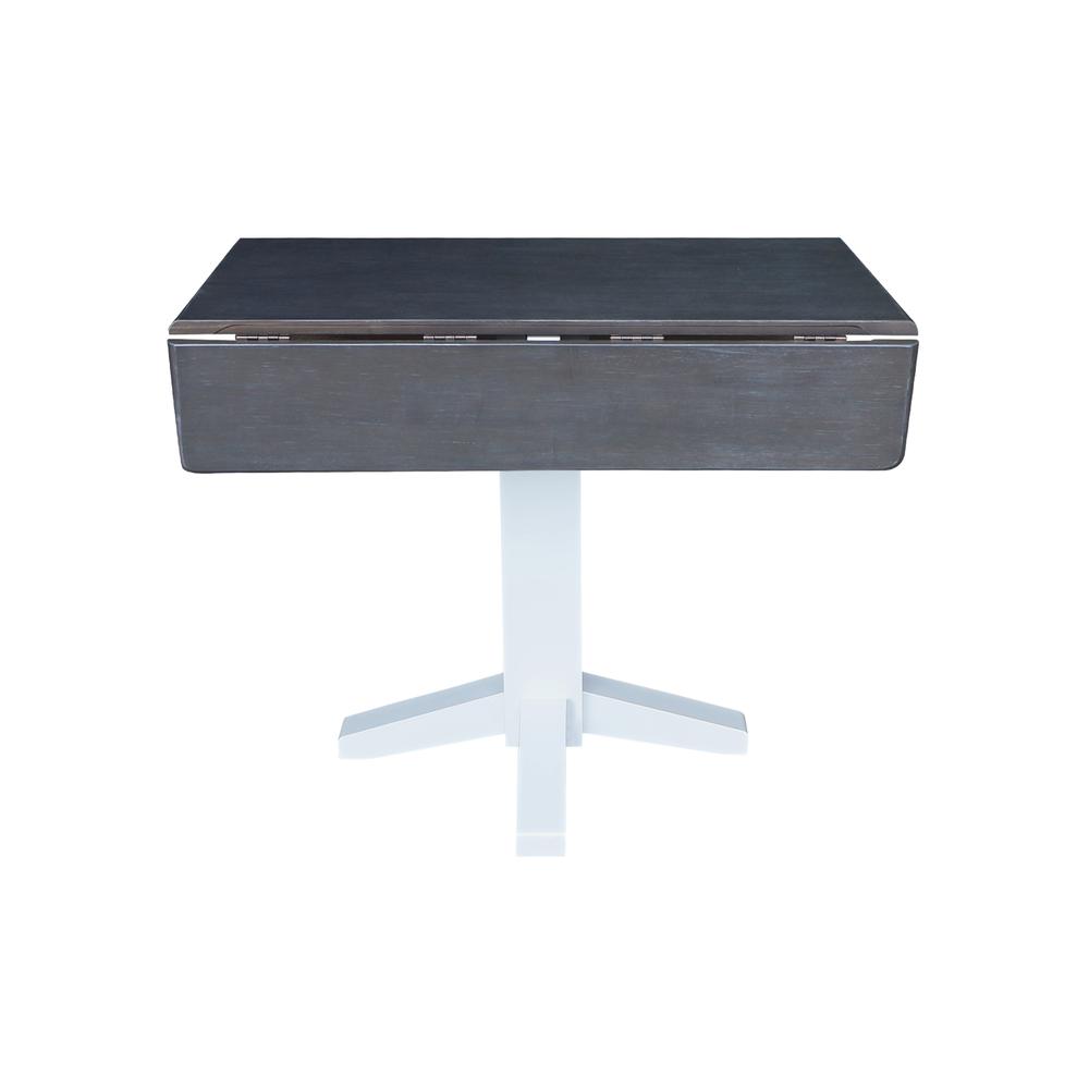 36" Square Dual drop leaf dining table