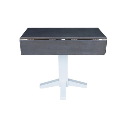 36" Square Dual drop leaf dining table
