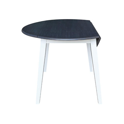 42" Round Dual Drop Leaf Table