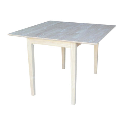 Dual Drop Leaf Dining Table - Square