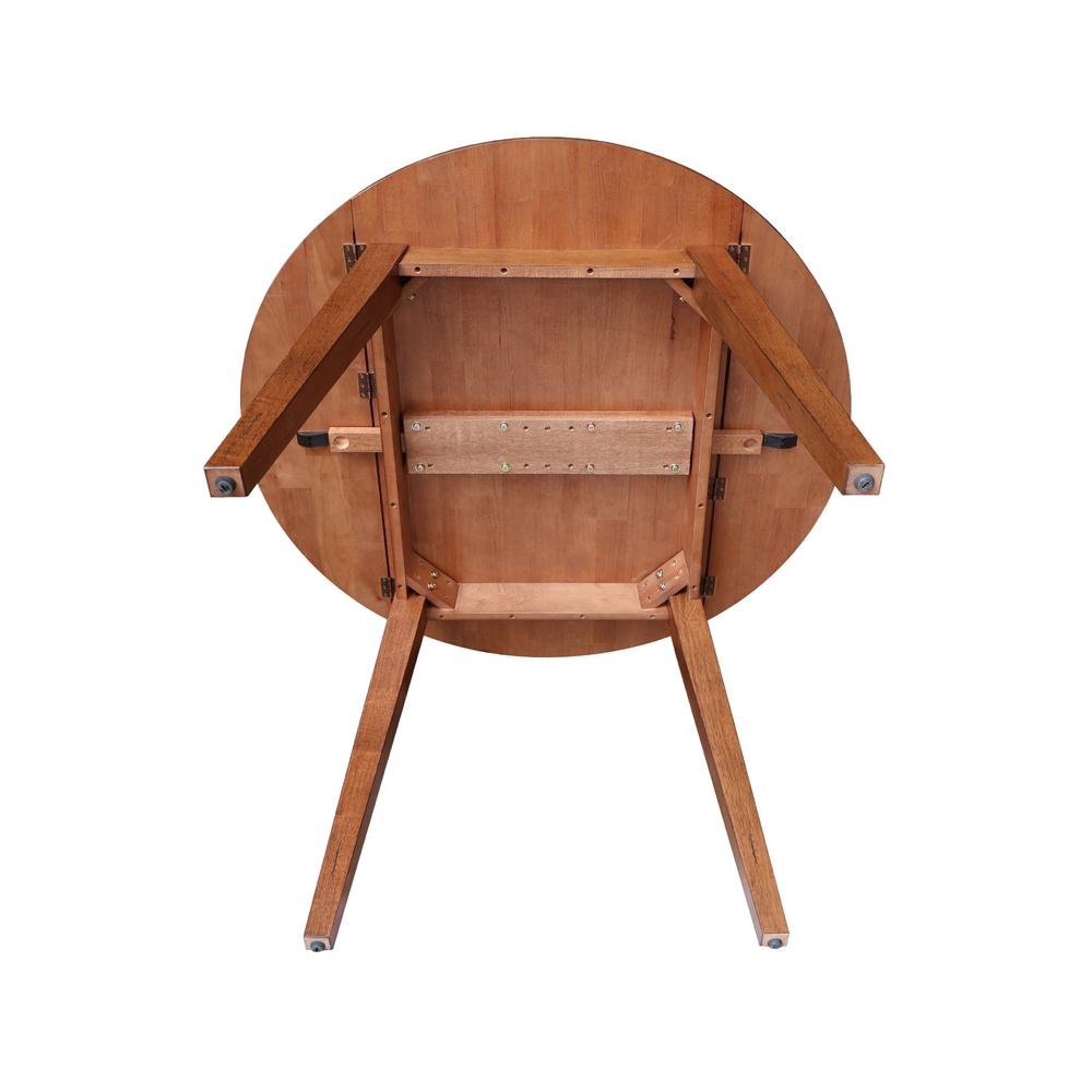 42" Round Dual Drop Leaf Table