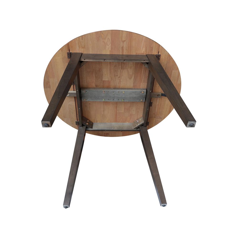 42" Round Dual Drop Leaf Table