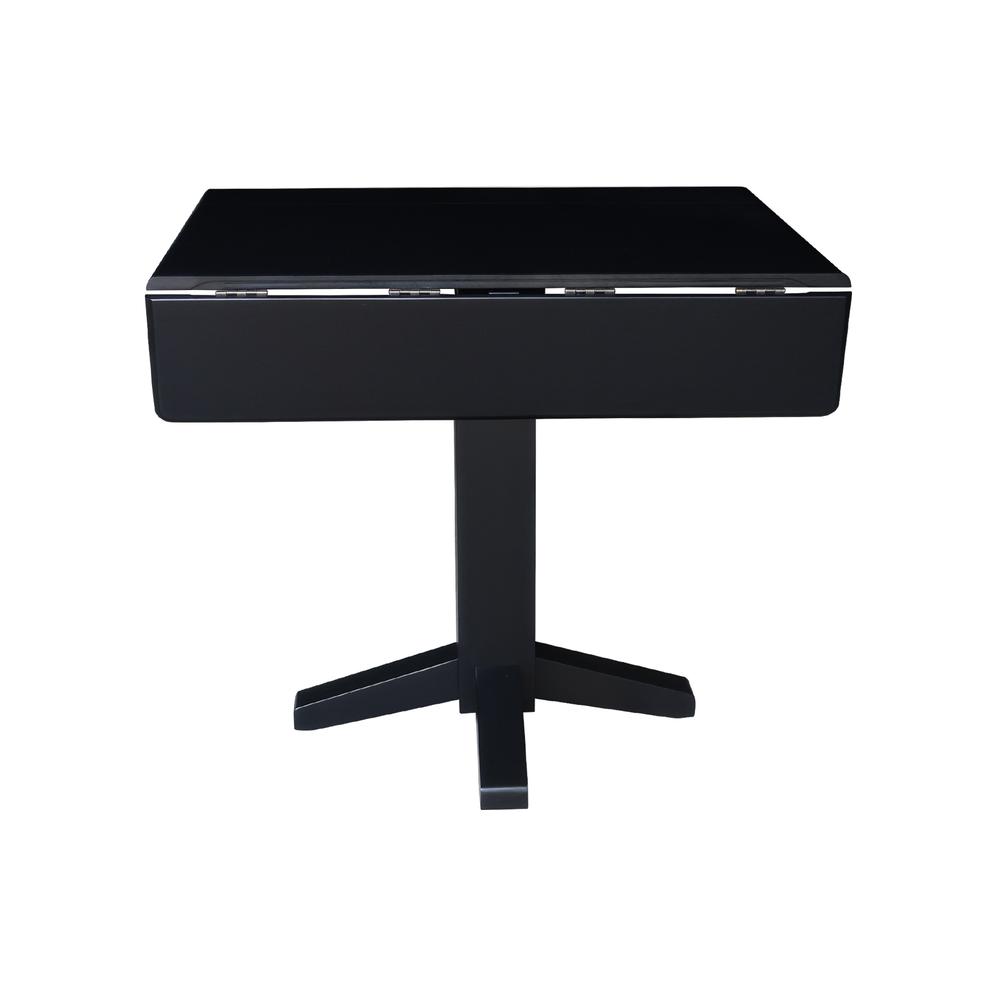 36" Square Dual drop leaf dining table