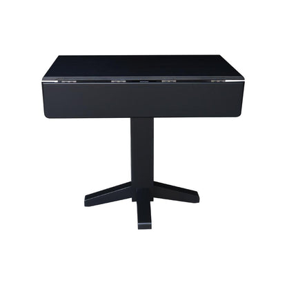 36" Square Dual drop leaf dining table