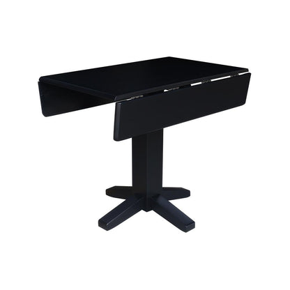 36" Square Dual drop leaf dining table