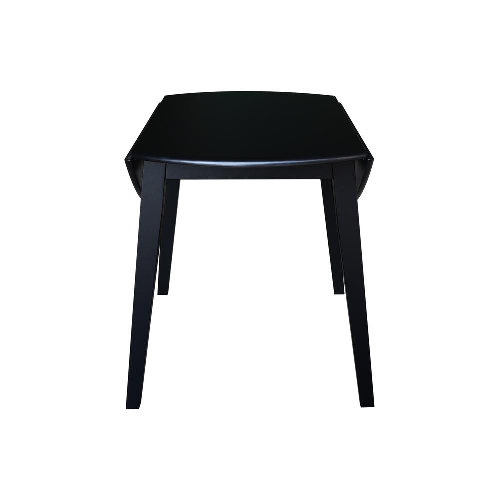 42" Round Dual Drop Leaf Table