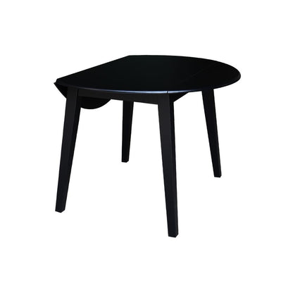 42" Round Dual Drop Leaf Table