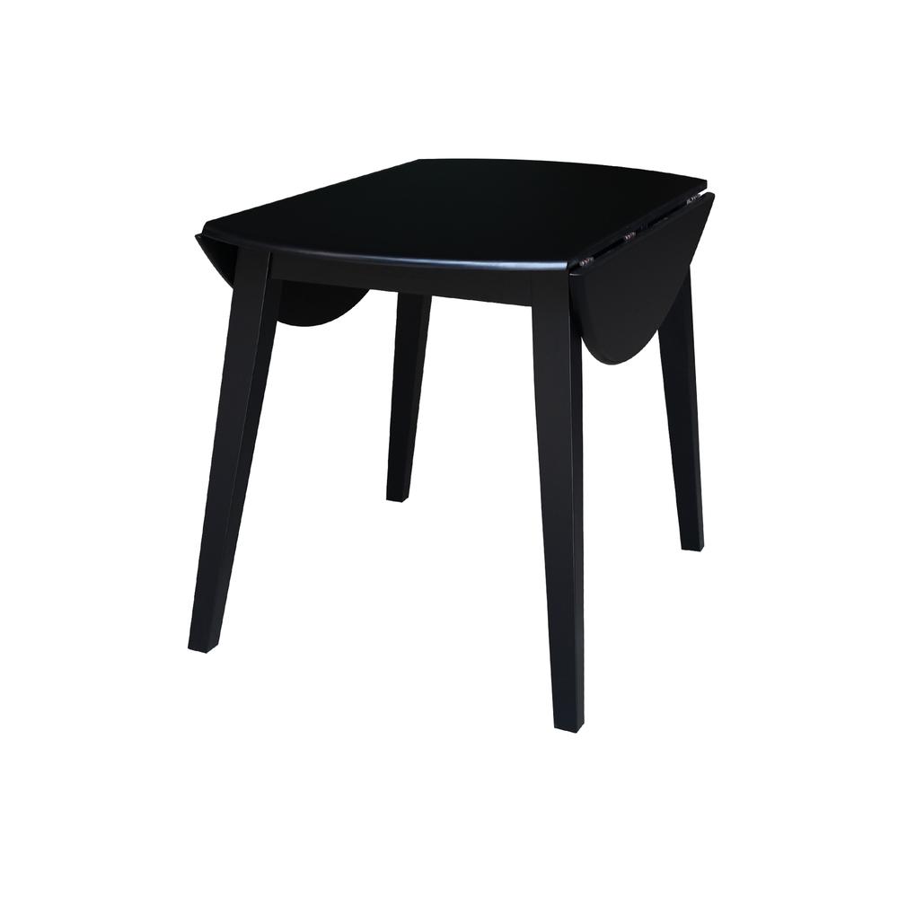 42" Round Dual Drop Leaf Table