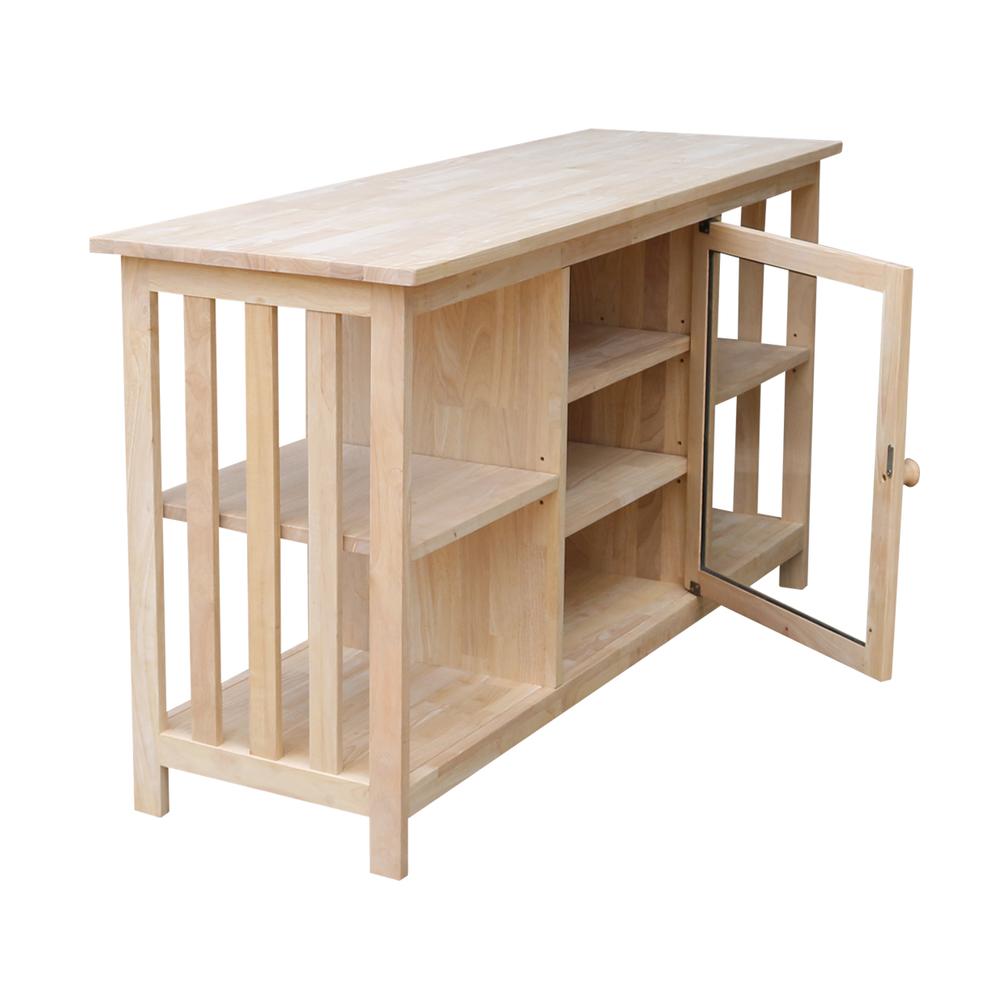 Mission Entertainment Stand, Unfinished
