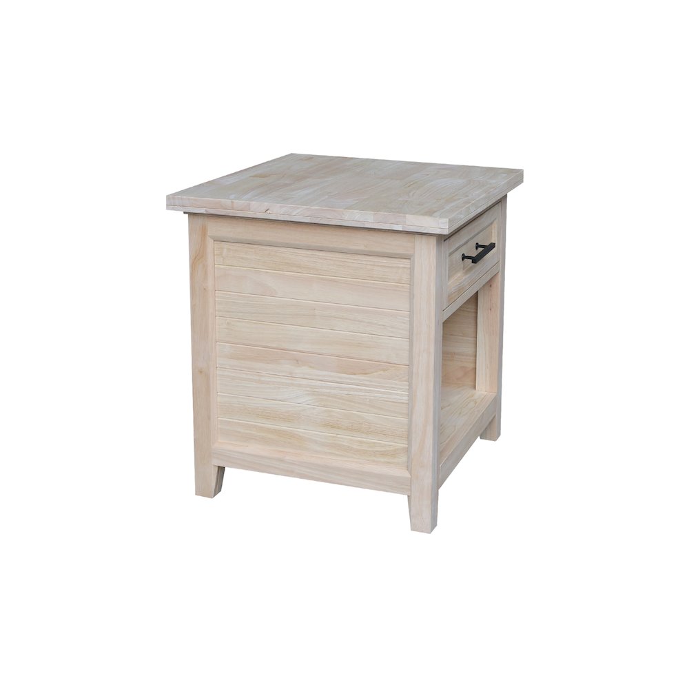 Sanibel Solid Wood End Table