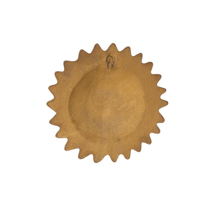 Sol Sun Face- 14"W- Dark Copper