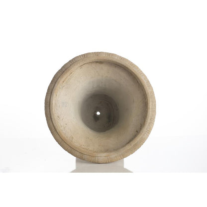 Loranda Large Urn, Tallow Finish