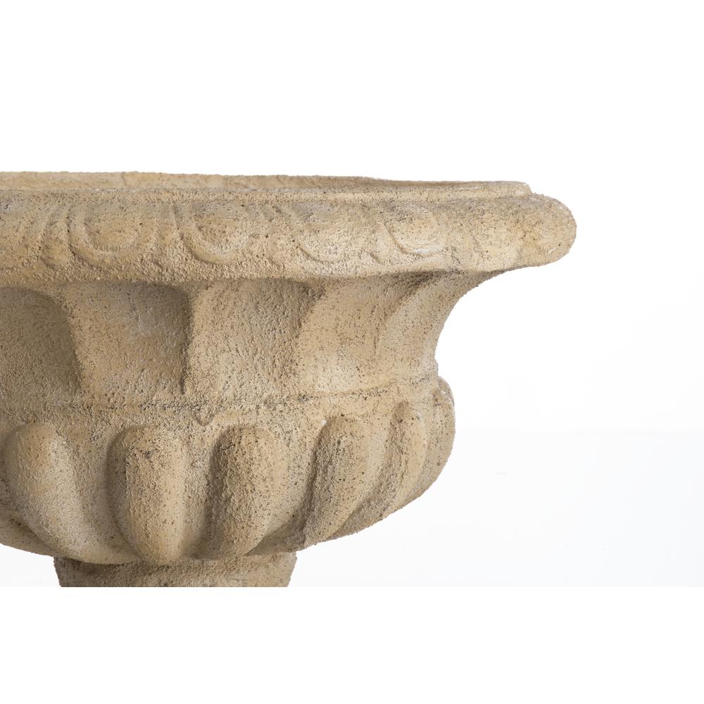 Loranda Low Urn, Tallow Finish
