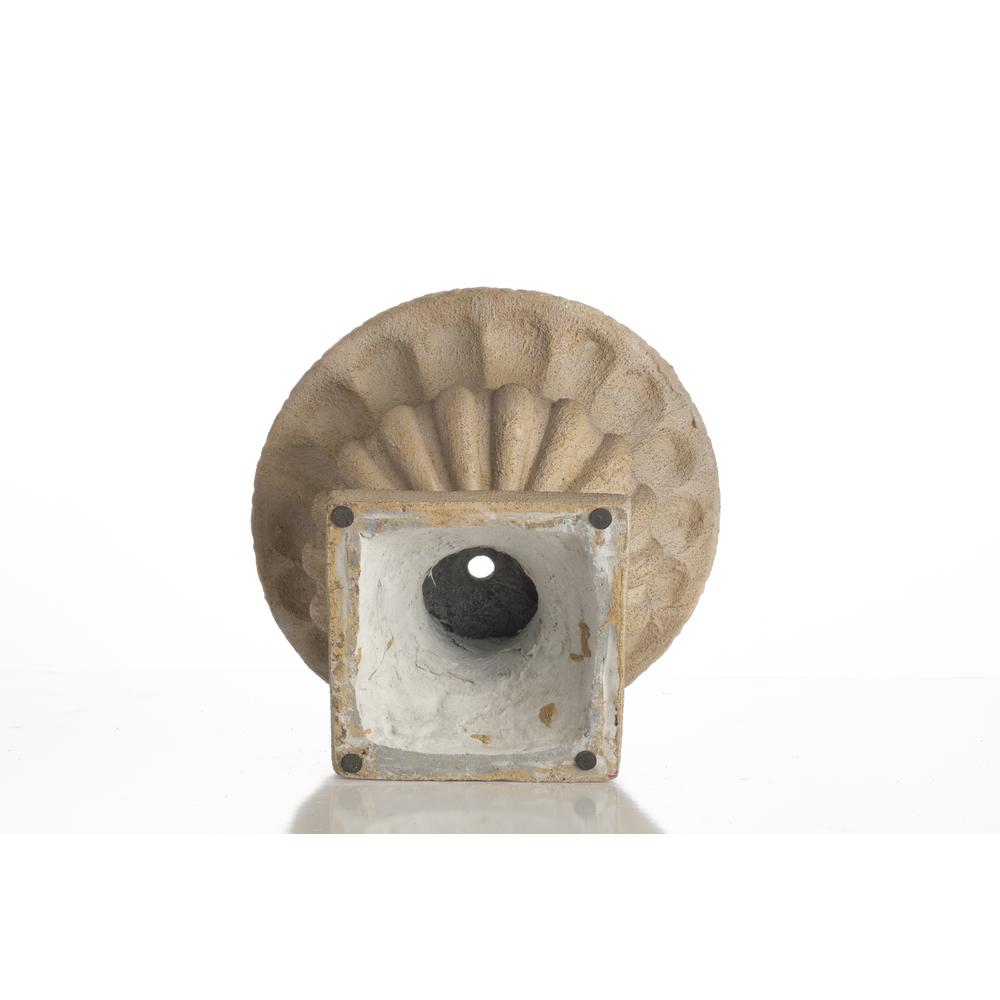 Loranda Low Urn, Tallow Finish
