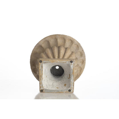 Loranda Low Urn, Tallow Finish