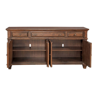 Sedona 72" Entertainment Console - Cinnamon Cherry