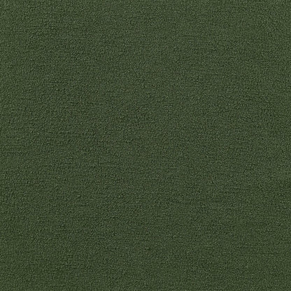 Green, Teddy Fabric, Pleated Back Side Chair With Gold Base, Set Of Two