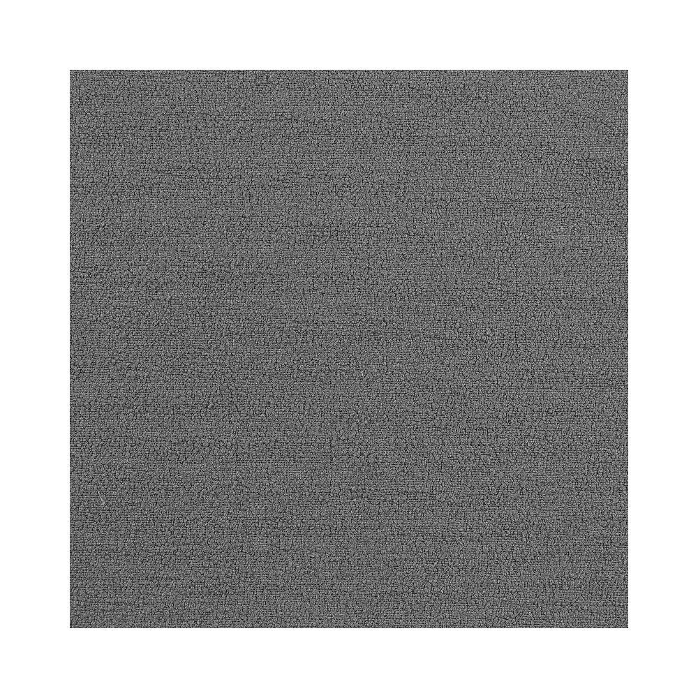 Honeycomb back barrel chair in Dark gray with silver base, Set of 2