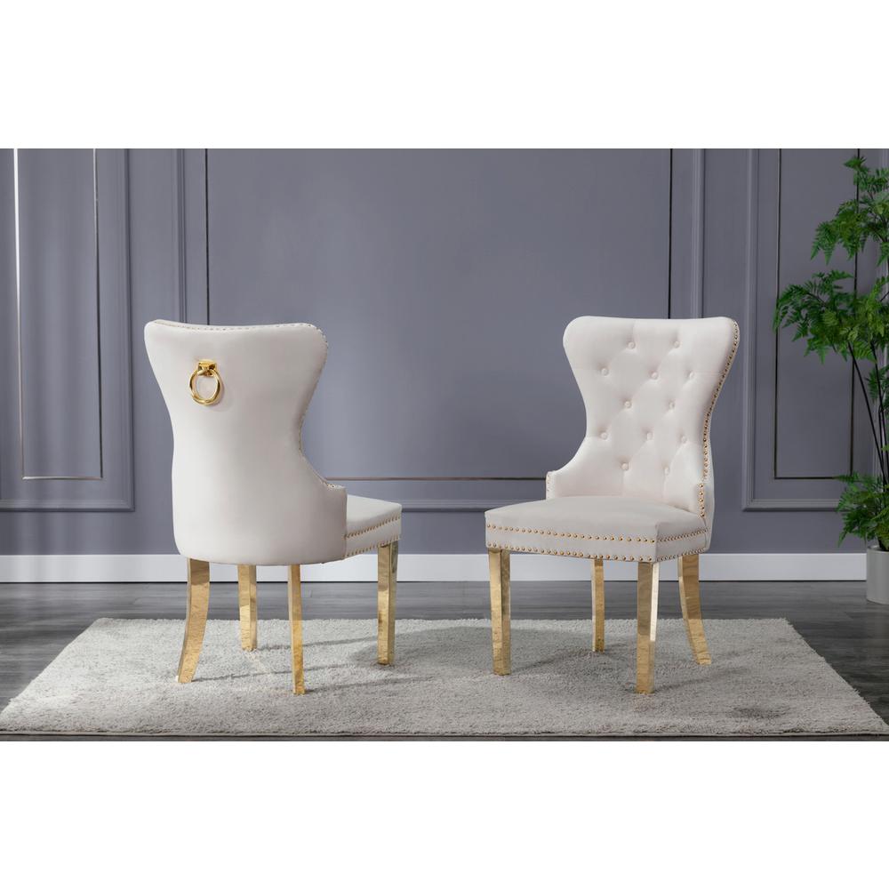 Contemporary 5pc Dining Set, Glass Dining Table