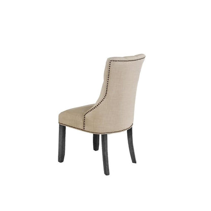 Single Beige Dining Chair