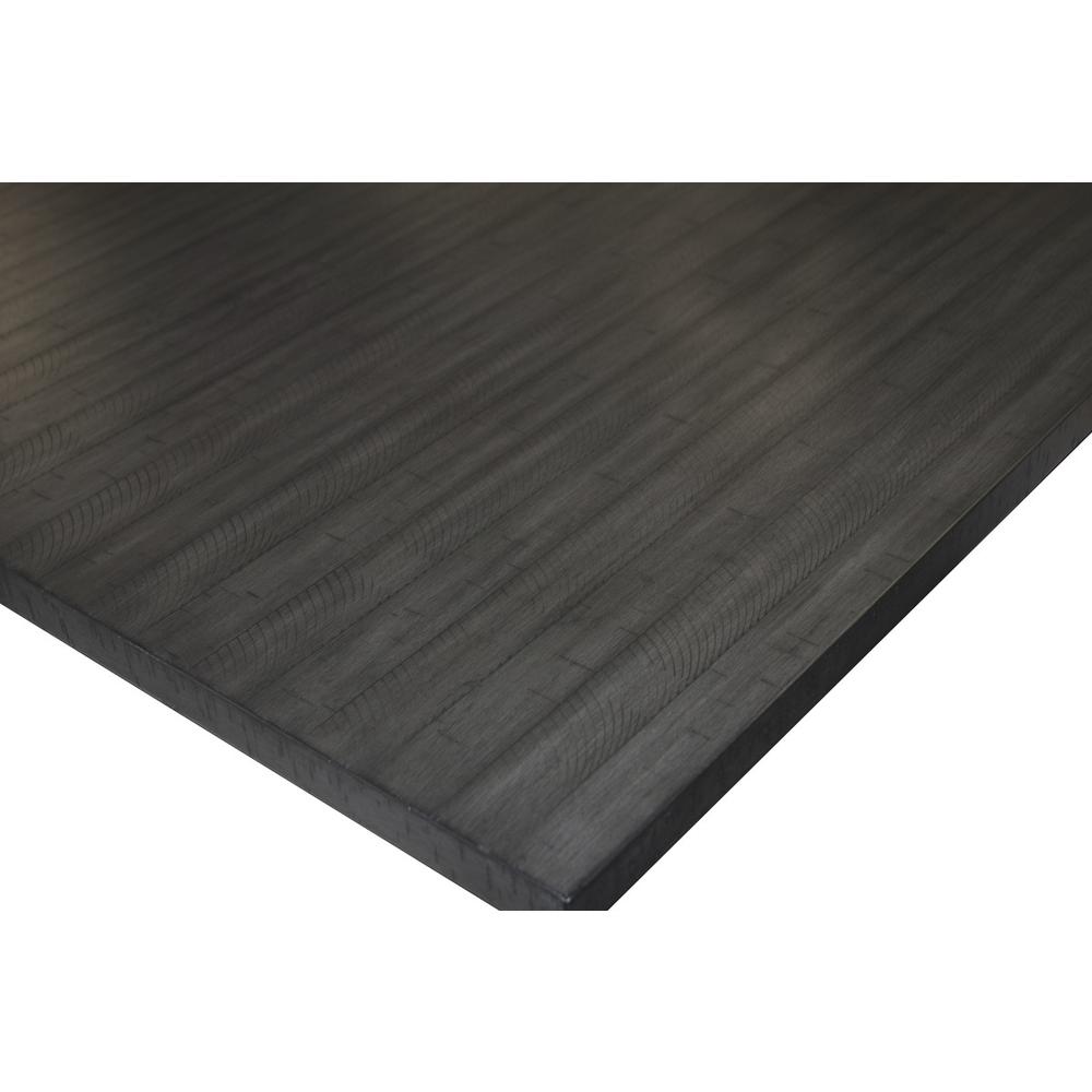 D88/D89 Solid Wood Dining Table with Leaf extension in Dark Gray
