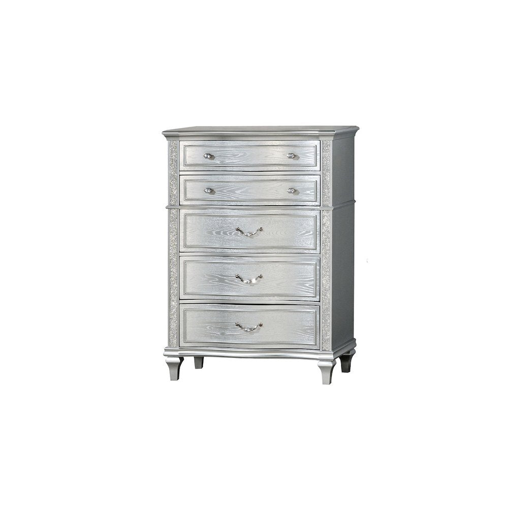 Classic Silver Chest In Silver Color