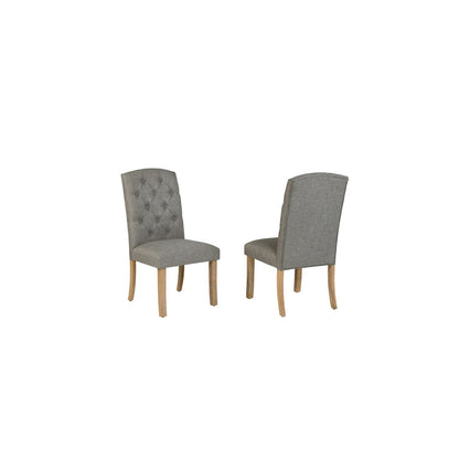 Dark Grey Dining Chairs Wood Legs