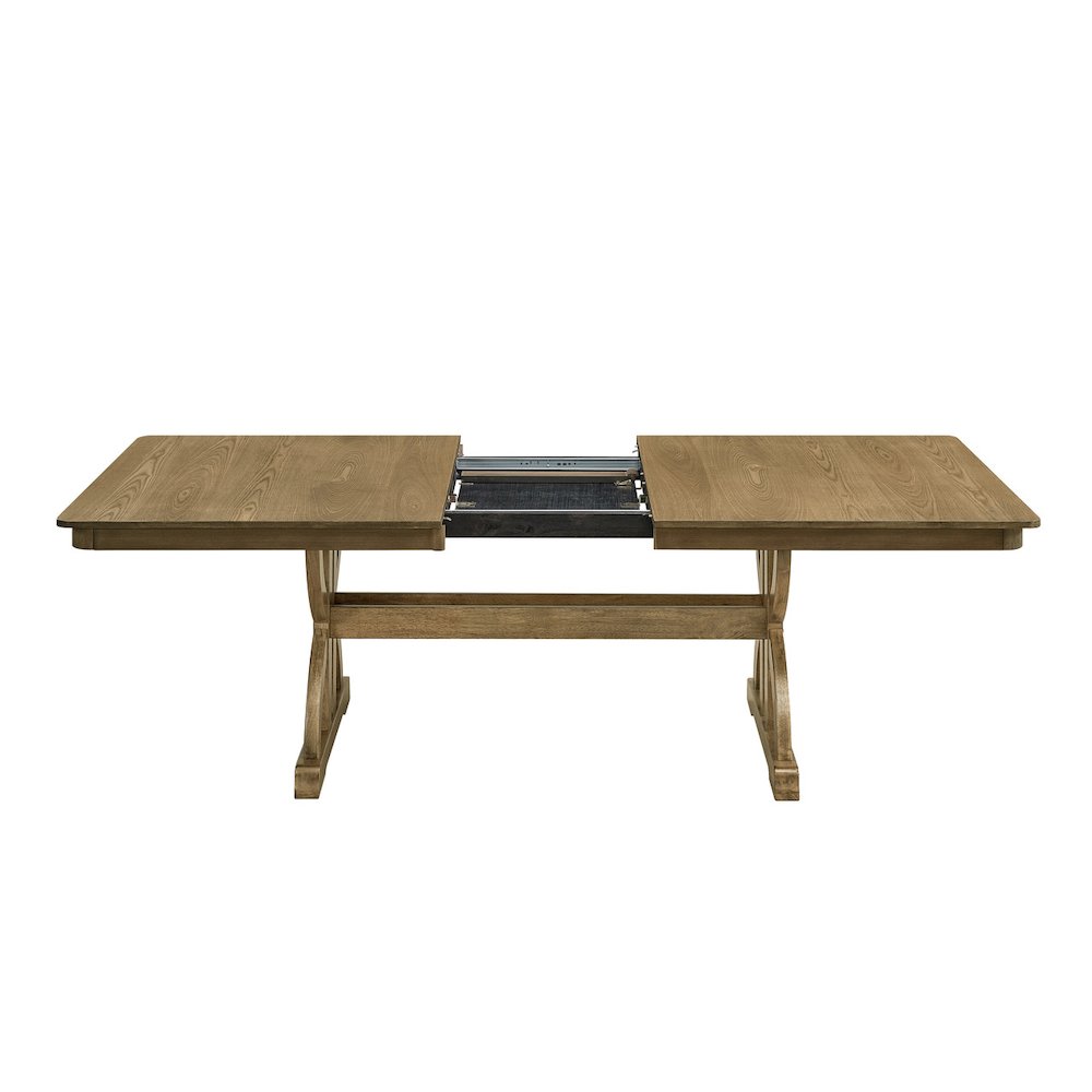 Butterfly Extension Dining Table Ash Brown