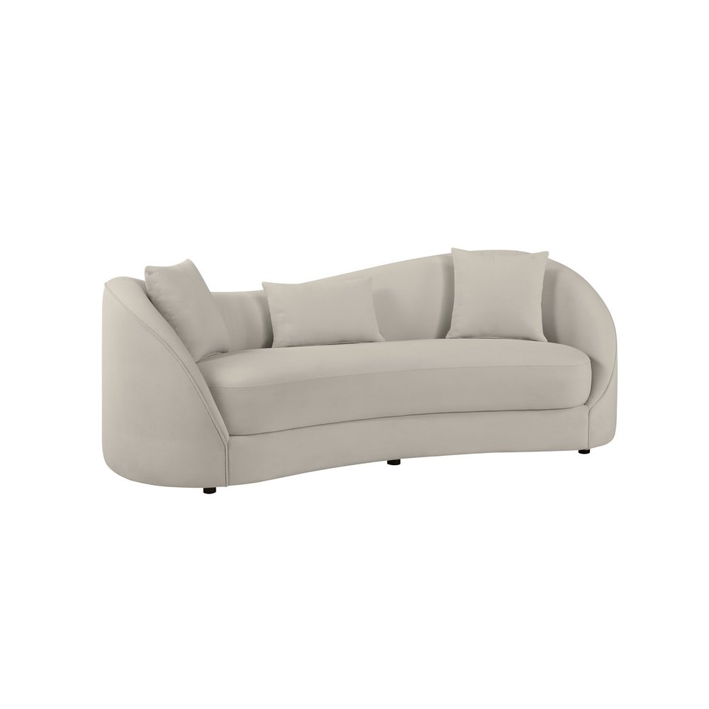 2pc Loveseat and Sofa Light Gray