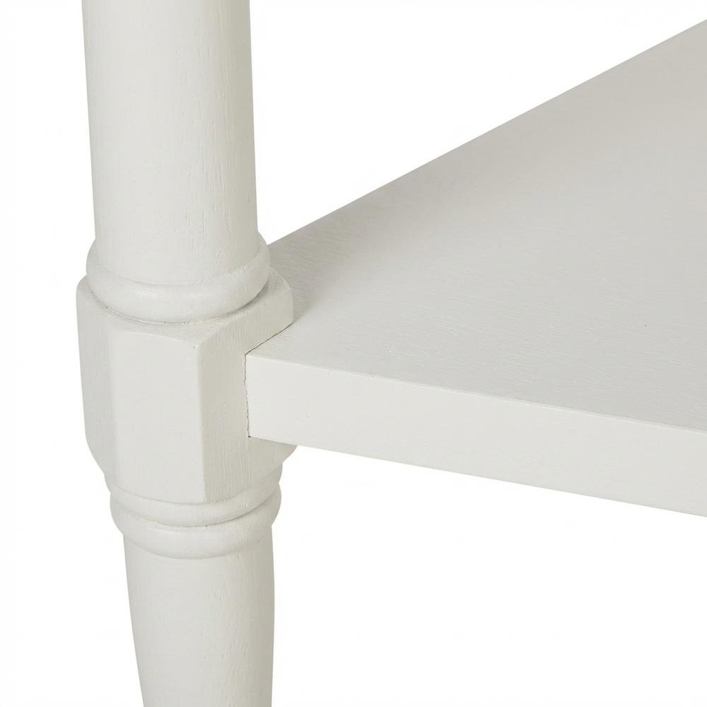 Corner Table with Storage Drawer for Living Room, Modern Design