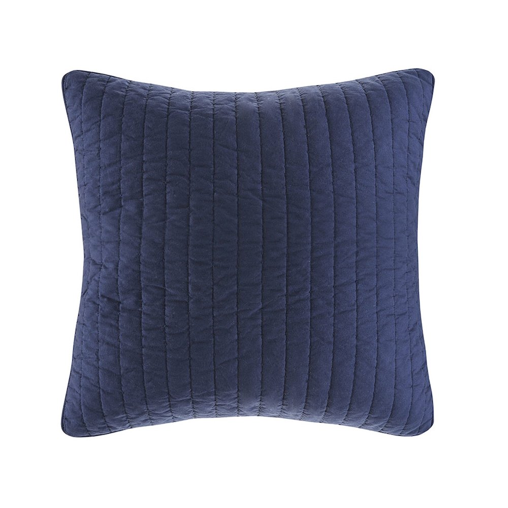 Quilted Embroidered Euro Sham, Belen Kox